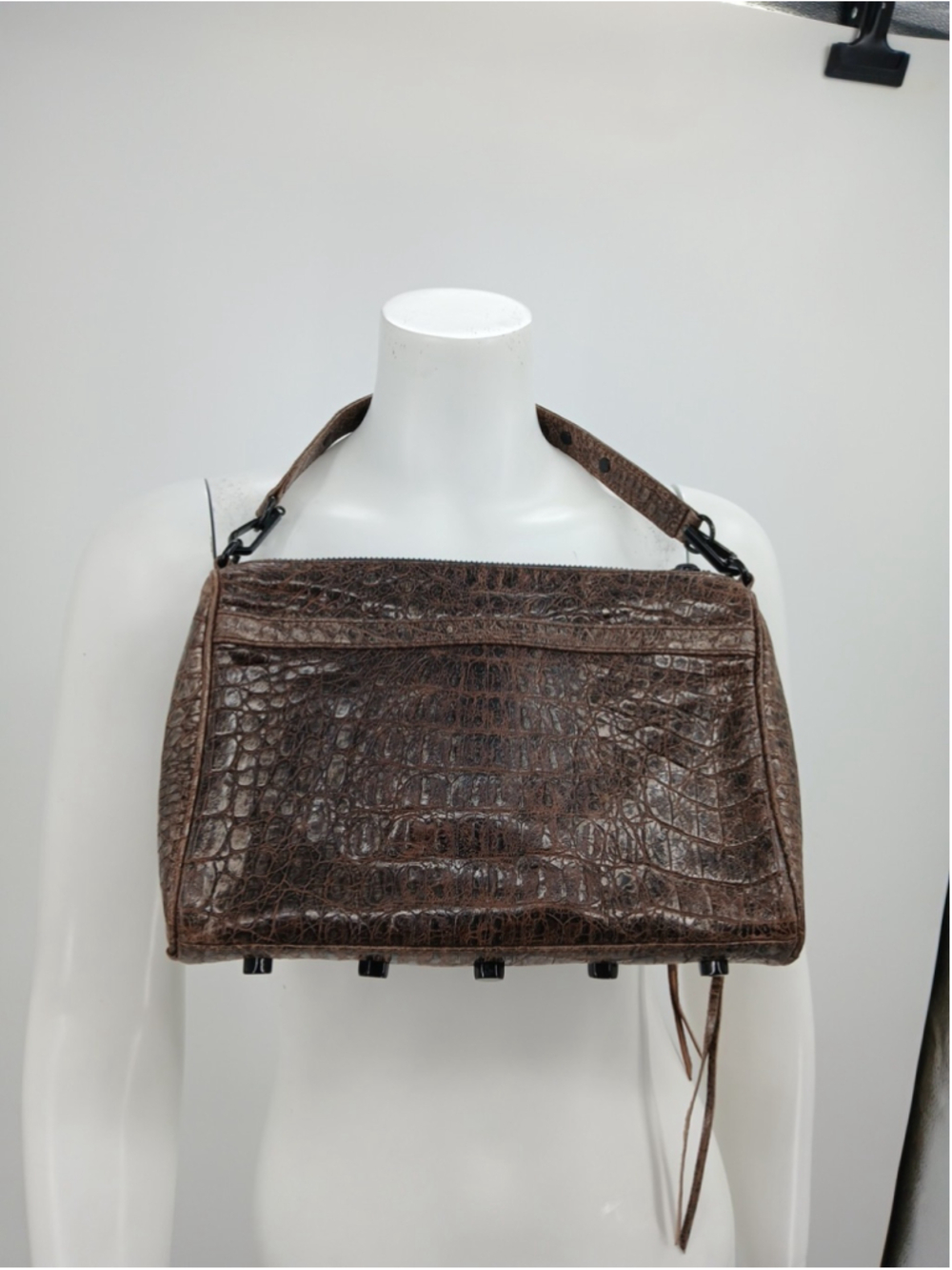 Rebecca Minkoff Brown Large Mac Altered Bag Purse - Picture 13 of 16